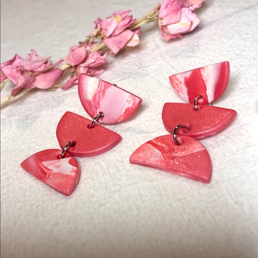 Clay earrings